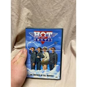 Factory Sealed Hot Shots (DVD, 2002) CHARLIE SHEEN CARY ELWES
